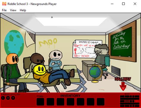 riddle school 3 newgrounds.